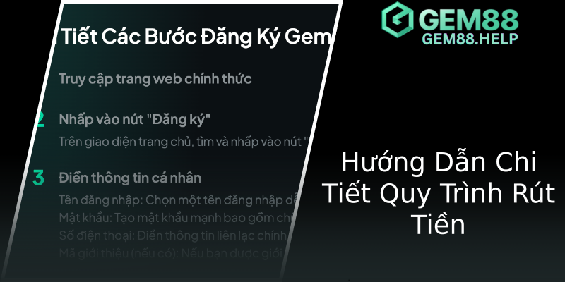 Hướng Dẫn Chi Tiết Quy Trình Rút Tiền Hướng Dẫn Chi Tiết Quy Trình Rút Tiền